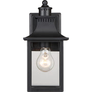 Quoizel CCR8406K Chancellor One Light Outdoor Wall Lantern, Mystic Black Alternate Image 2.jpg