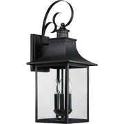 Quoizel CCR8410K Chancellor Three Light Outdoor Wall Lantern, Mystic Black Alternate Image.jpg