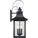 Quoizel CCR8410K Chancellor Three Light Outdoor Wall Lantern, Mystic Black Alternate Image 3.jpg