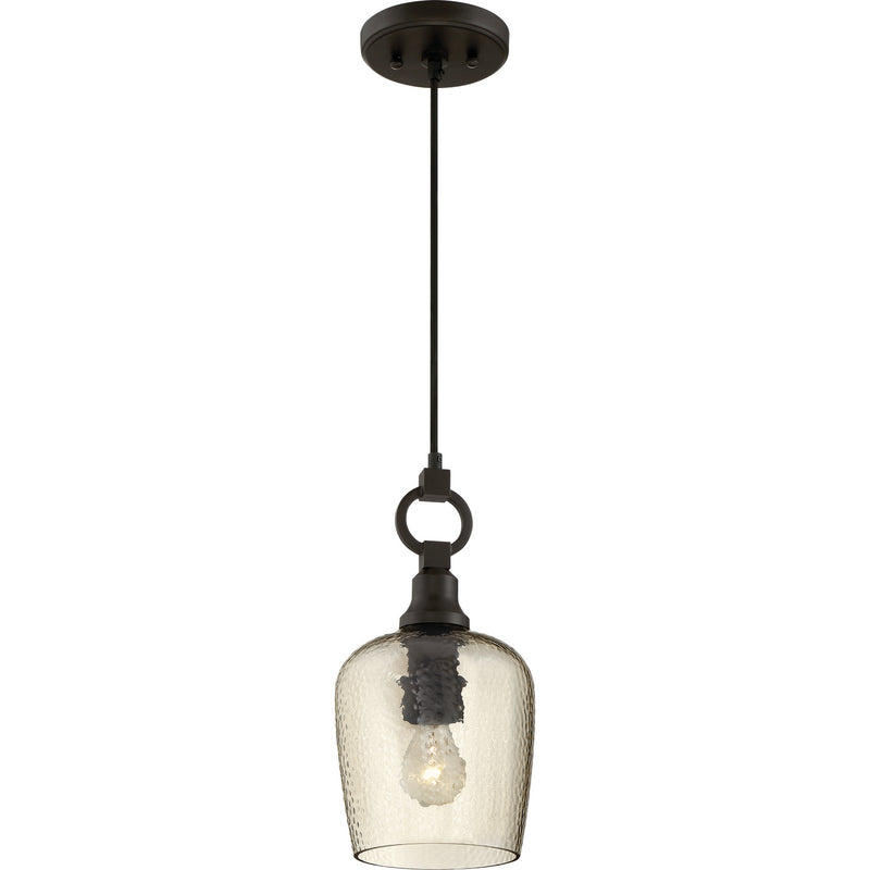 Quoizel CKKD1507WT Kendrick One Light Mini Pendant, Western Bronze Main Image.jpg