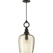 Quoizel CKKD1512WT Kendrick One Light Mini Pendant, Western Bronze Alternate Image 2.jpg