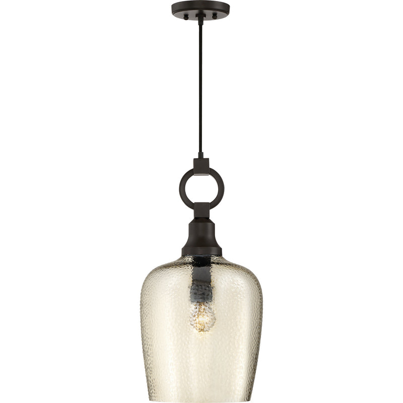Quoizel CKKD1512WT Kendrick One Light Mini Pendant, Western Bronze Alternate Image 2.jpg