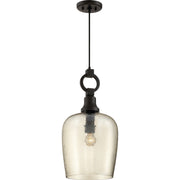 Quoizel CKKD1512WT Kendrick One Light Mini Pendant, Western Bronze Main Image.jpg