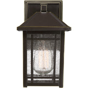 Quoizel CPT8406PN Cedar Point One Light Outdoor Wall Lantern, Palladian Bronze Alternate Image 2.jpg