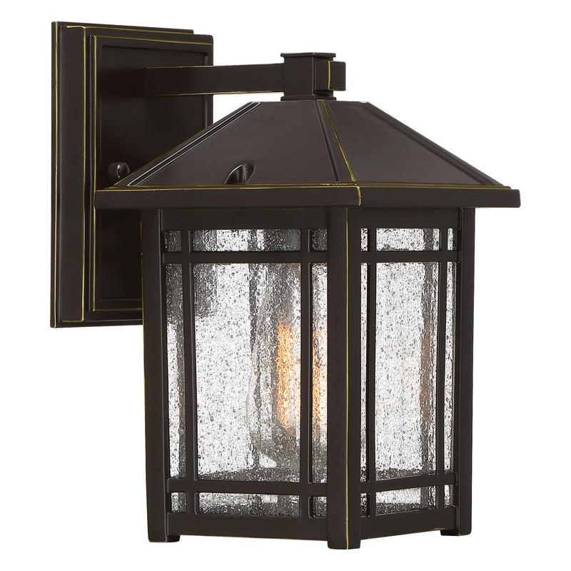Quoizel CPT8406PN Cedar Point One Light Outdoor Wall Lantern, Palladian Bronze Main Image.jpg