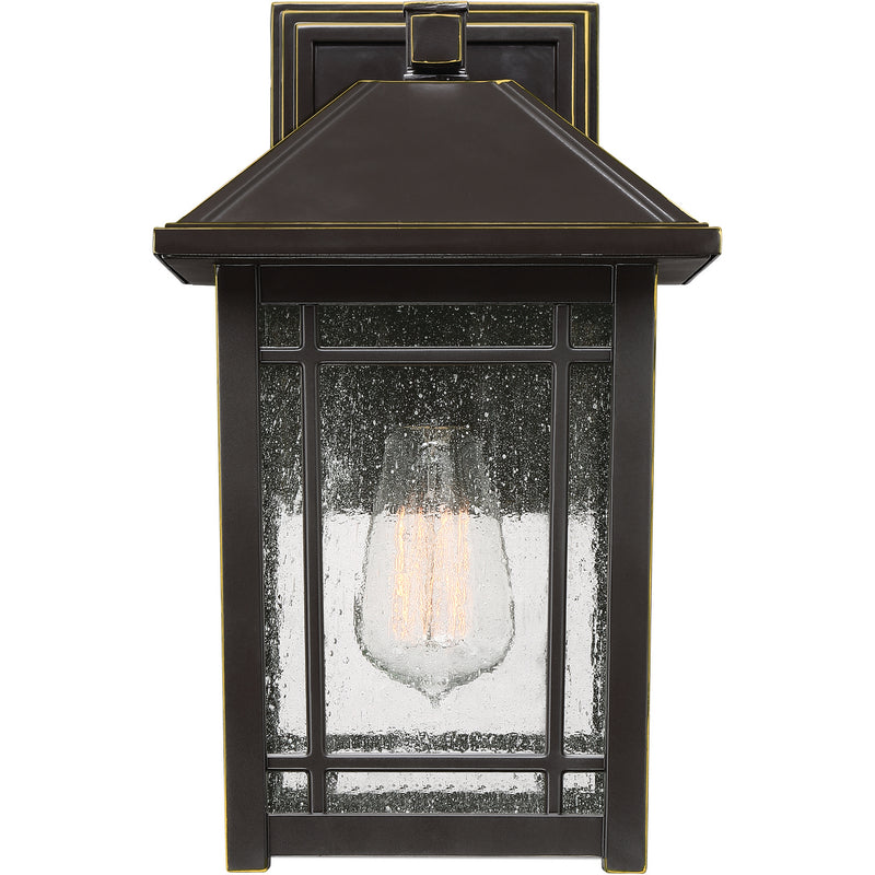 Quoizel CPT8408PN Cedar Point One Light Outdoor Wall Lantern, Palladian Bronze Alternate Image 2.jpg