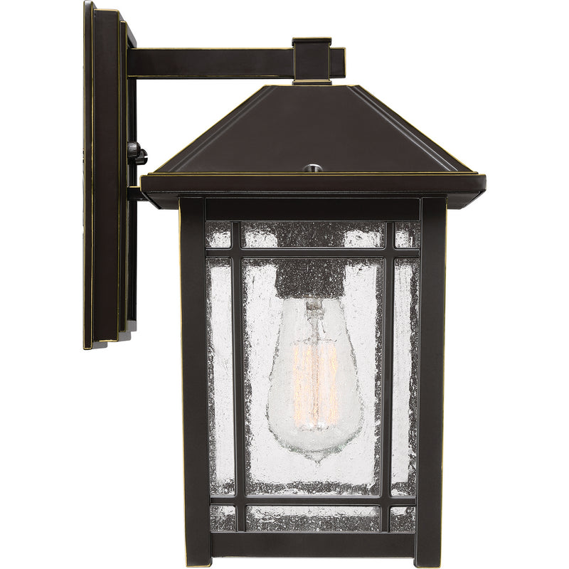 Quoizel CPT8408PN Cedar Point One Light Outdoor Wall Lantern, Palladian Bronze Alternate Image 3.jpg