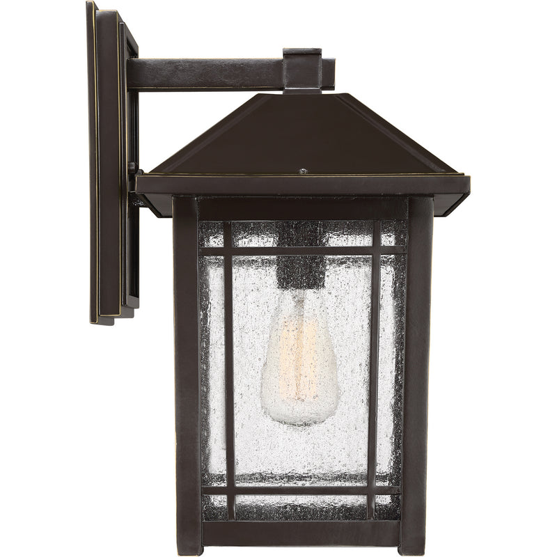 Quoizel CPT8410PN Cedar Point One Light Outdoor Wall Lantern, Palladian Bronze Alternate Image 3.jpg