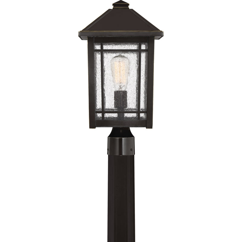 Quoizel CPT9010PN Cedar Point One Light Outdoor Post Mount, Palladian Bronze Alternate Image 3.jpg