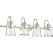 Quoizel DNY8604BN Danbury Four Light Bath Fixture, Brushed Nickel Alternate Image.jpg