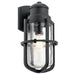 Kichler 49859BKT Suri One Light Outdoor Wall Mount, Textured Black Main Image.jpg