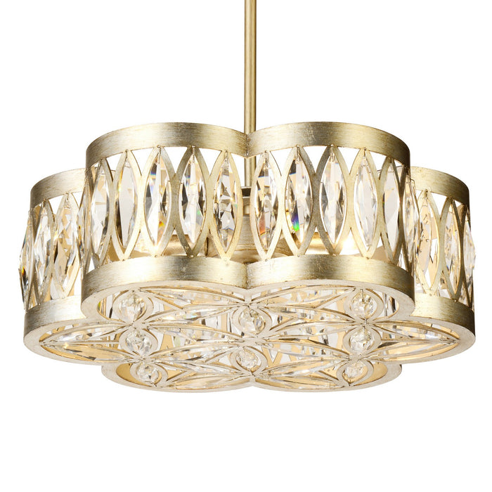 CWI Lighting 9906P16-6-208 Nova Six Light Chandelier Champagne Alt 1.jpg