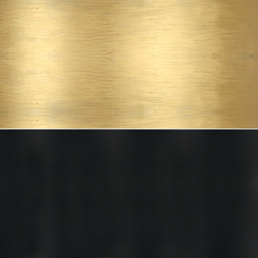 Crystorama CAP-8503-MK-TG Capsule Two Light Outdoor Flush Mount Matte Black / Textured Gold Alternate Image.jpg