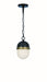 Crystorama CAP-8506-MK-TG Capsule Three Light Outdoor Pendant Matte Black / Textured Gold Main Image.jpg