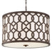 Crystorama JEN-2206-DB Jennings Five Light Outdoor Chandelier Dark Bronze Main Image.jpg