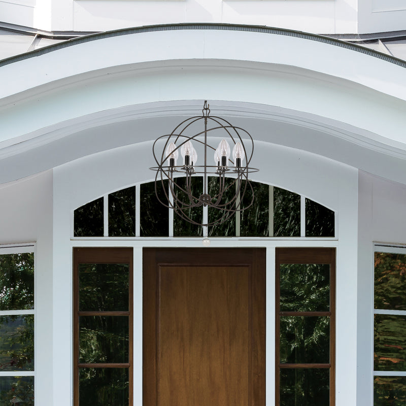 Crystorama SOL-9326-EB Solaris Six Light Outdoor Chandelier English Bronze Alternate Image.jpg