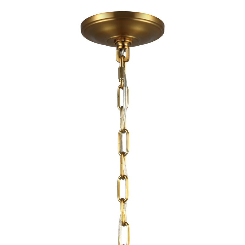 Visual Comfort Studio F3155/3BBS Lawler Three Light Pendant, Burnished Brass Alternate Image.jpg