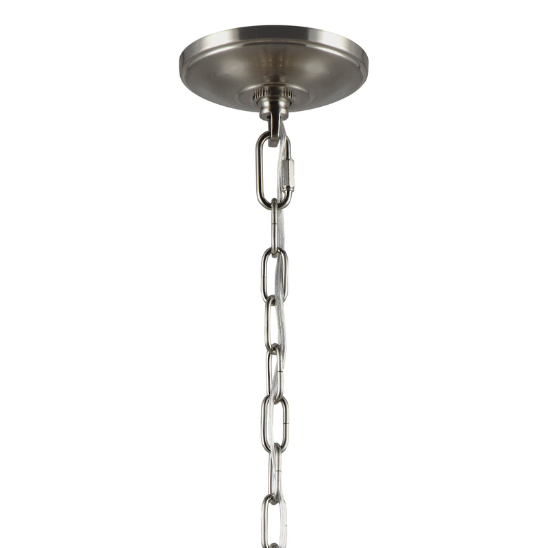 Visual Comfort Studio F3155/3SN Lawler Three Light Pendant, Satin Nickel Alternate Image.jpg