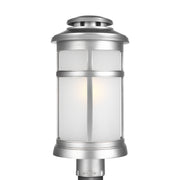 Visual Comfort Studio OL14307PBS Newport One Light Post Lantern, Painted Brushed Steel Main Image.jpg