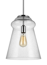 Generation Lighting P1459CH Loras One Light Pendant, Chrome Alternate Image.jpg