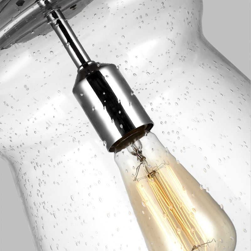 Generation Lighting P1459CH Loras One Light Pendant, Chrome Alternate Image 4.jpg