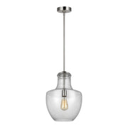 Visual Comfort Studio P1461SN Baylor One Light Pendant, Satin Nickel Main Image.jpg