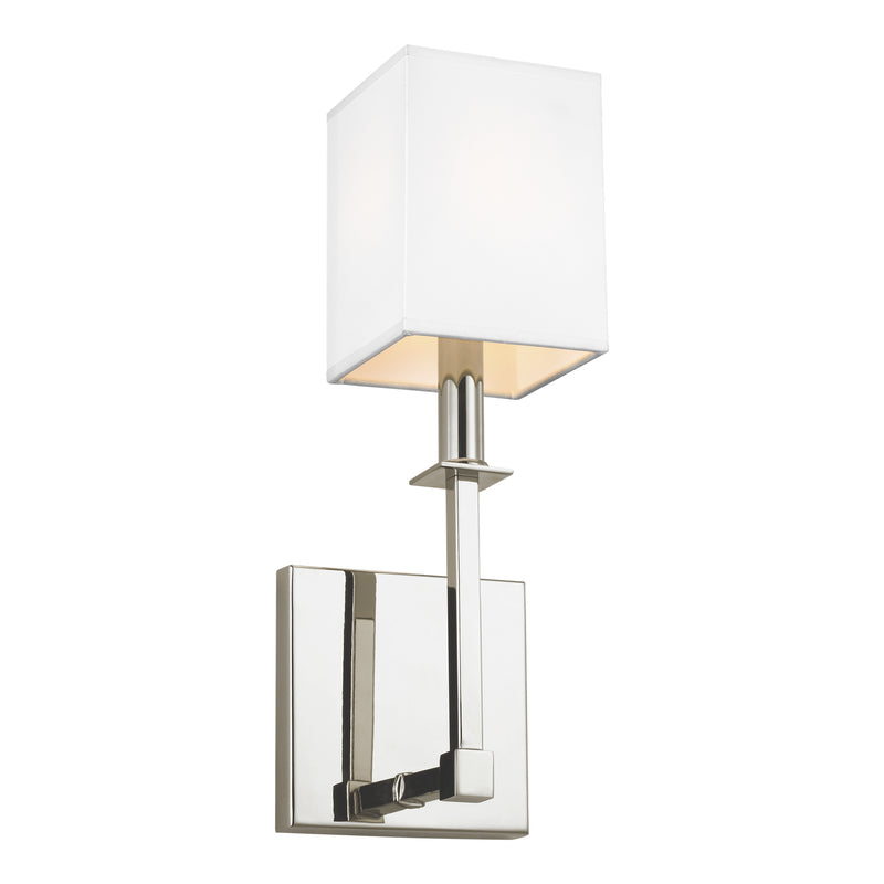Visual Comfort Studio WB1872PN Quinn One Light Wall Sconce, Polished Nickel Main Image.jpg