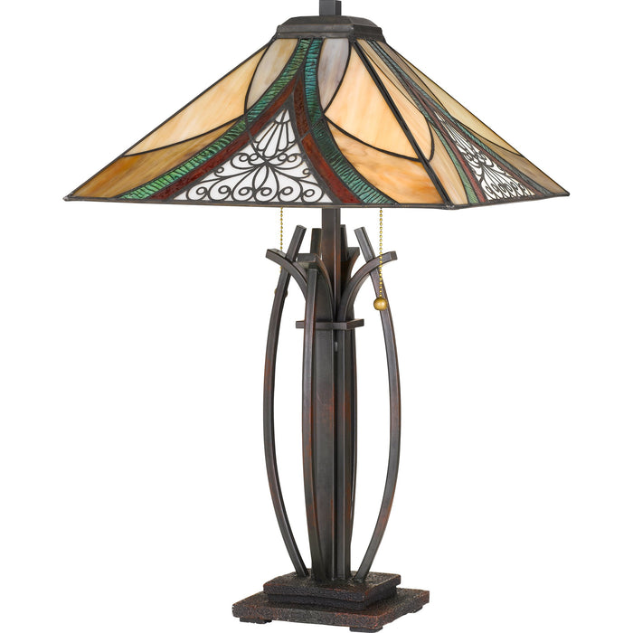 Quoizel TF3342TVA Orleans Two Light Table Lamp, Valiant Bronze Alternate Image 2.jpg