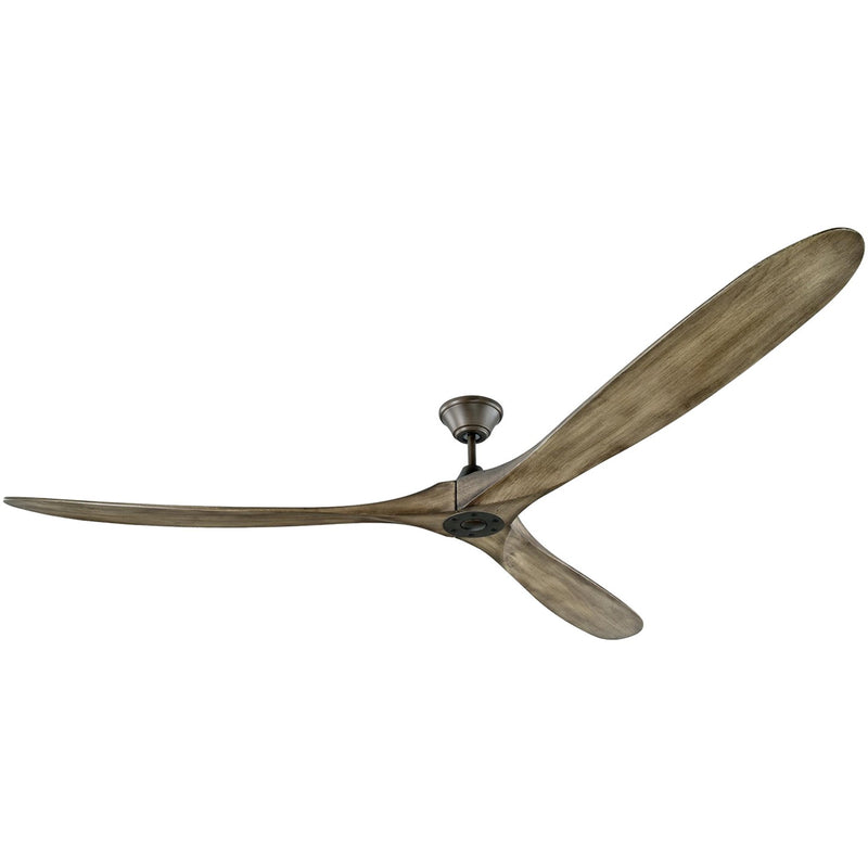 Visual Comfort Fan 3MAVR88AGP Maverick 88" Ceiling Fan, Aged Pewter Main Image.jpg
