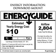 Generation Lighting 3CLYR52RZWD-V1 Clarity 52"Ceiling Fan, Matte White Alternate Image 3.jpg