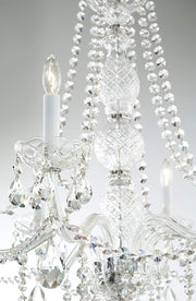 Schonbek 1303-40H Arlington Six Light Chandelier, Silver Alternate Image 3.jpg