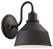 Minka-Lavery 71241-66 Mantiel One Light Outdoor Wall Mount, Coal Main Image.jpg