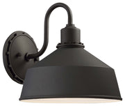 Minka-Lavery 71242-66 Mantiel One Light Outdoor Wall Mount, Coal Main Image.jpg
