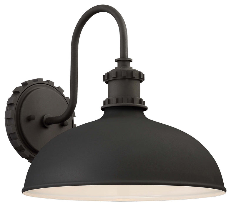 Minka-Lavery 71251-66 Escudilla One Light Outdoor Wall Mount, Coal Main Image.jpg