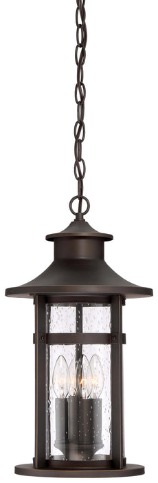 Minka-Lavery 72554-143C Highland Ridge Four Light Outdoor Chain Hung, Oil Rubbed Bronze W/ Gold Highlights Main Image.jpg