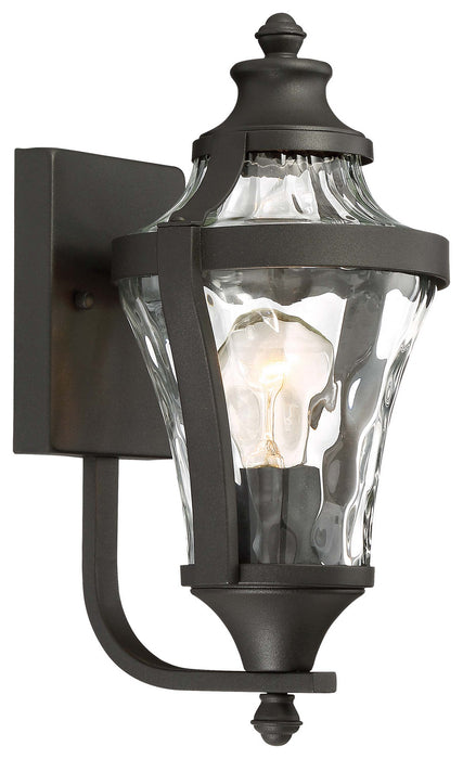 Minka-Lavery 72561-66 Libre One Light Outdoor Wall Lamp, Coal Main Image.jpg