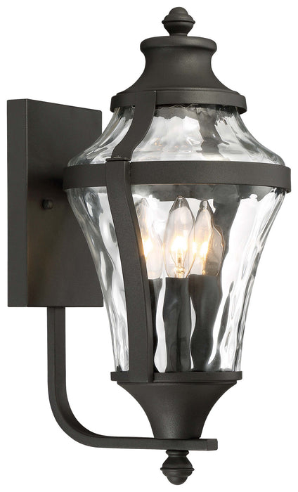 Minka-Lavery 72562-66 Libre Three Light Outdoor Wall Lamp, Coal Main Image.jpg