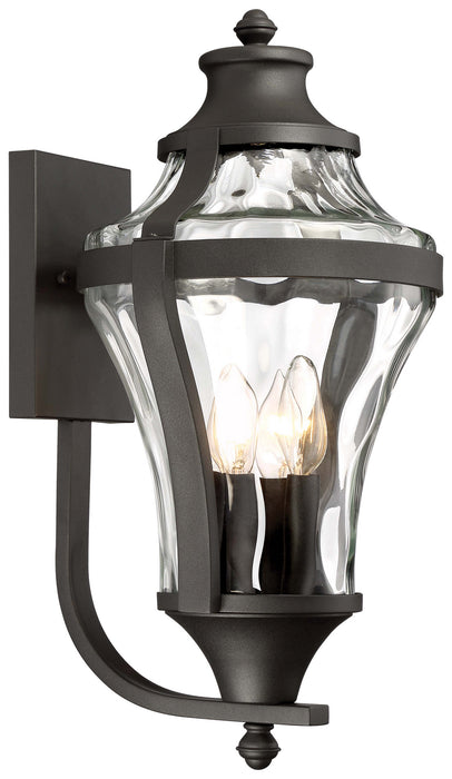 Minka-Lavery 72563-66 Libre Four Light Outdoor Wall Lamp, Coal Main Image.jpg