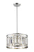 Z-Lite 6007-15BN Mersesse Four Light Pendant, Brushed Nickel Main Image.jpg