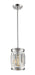 Z-Lite 6007MP-BN Mersesse One Light Mini Pendant, Brushed Nickel Main Image.jpg