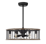 Savoy House 26-9472-FD-133 LED Fan D'Lier, Sapele