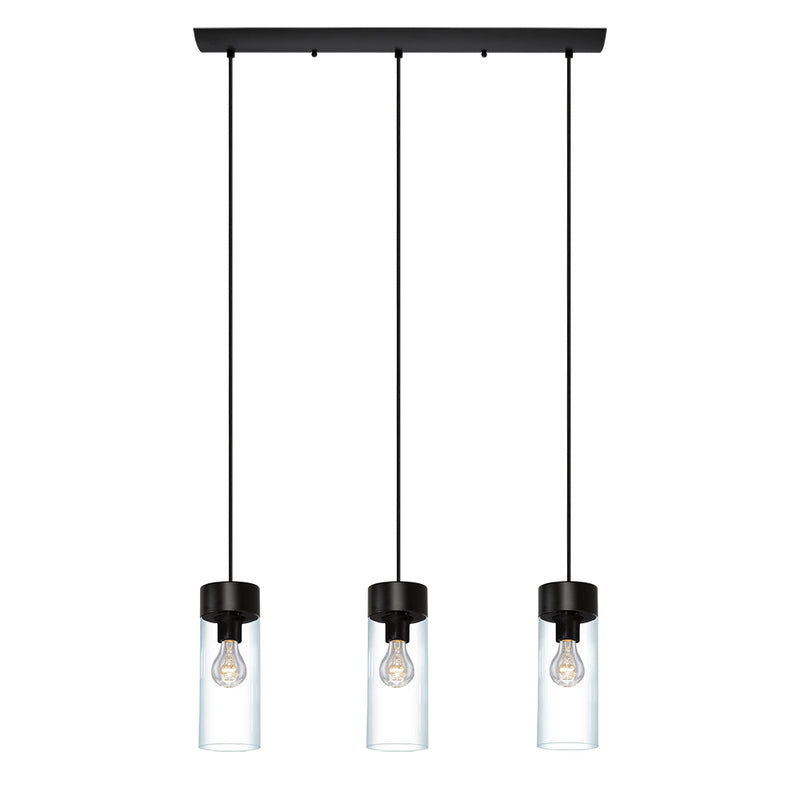 Eglo USA 202128A Montey Three Light Pendant Matte Black Main Image.jpg