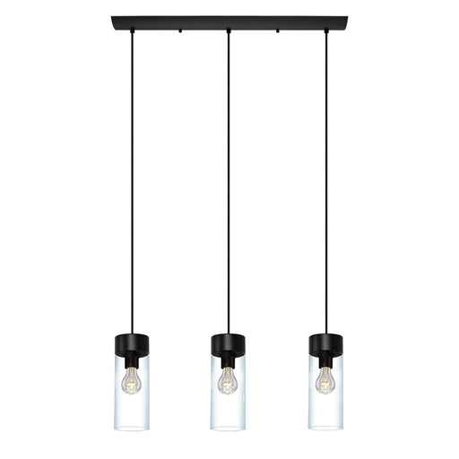 Eglo USA 202128A Montey Three Light Pendant Matte Black Main Image.jpg