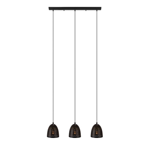 Eglo USA 202264A Safi Three Light Linear Pendant Matte Black /Gold Main Image.jpg