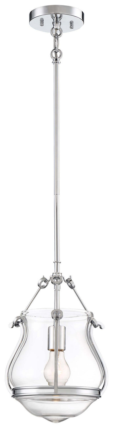 Minka-Lavery 2332-77 Altrio One Light Pendant, Chrome Main Image.jpg