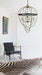 Framburg 3049 AB/MBLACK Margaux Nine Light Foyer Chandelier, Antique Brass with Matte Black Accents Alternate Image.jpg