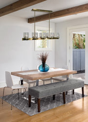 Framburg 3062 AB Lexi Ten Light Island Chandelier, Antique Brass Alternate Image.jpg