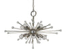 Framburg 3085 PN Supernova Ten Light Chandelier, Polished Nickel Main Image.jpg