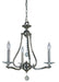 Framburg 3093 PN Allena Three Light Chandelier, Polished Nickel Main Image.jpg