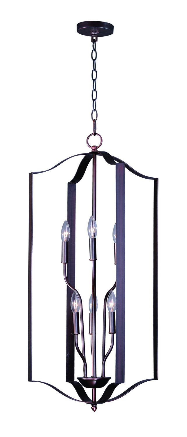 Maxim 10038OI Provident Six Light Chandelier, Oil Rubbed Bronze Main Image.jpg